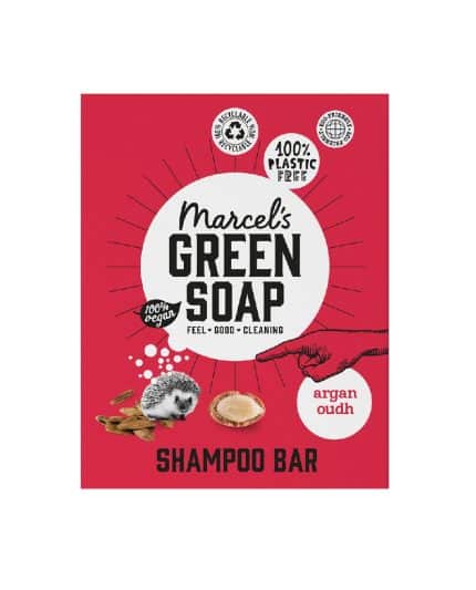 SHampoo bar Marcel's Green Soap Argan Oudh WAAR bestellen