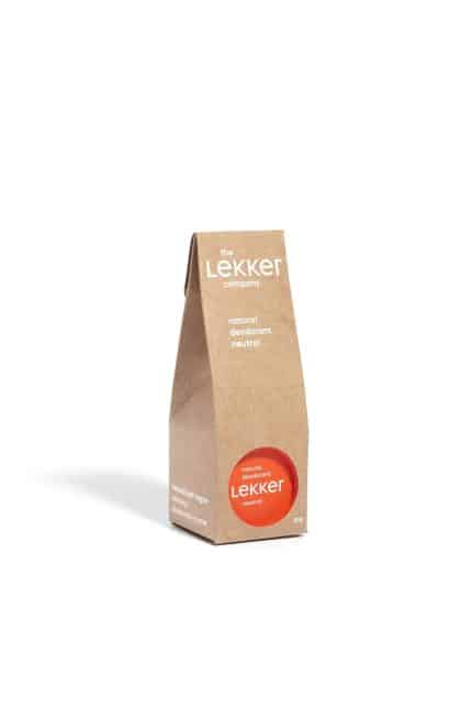 Natuurlijke en geurloze deodorant van The LEKKER Company bestellen.