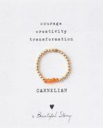 Beauty Carnelian ring A Beautiful Story is een fair fashion ring met edelsteentjes.