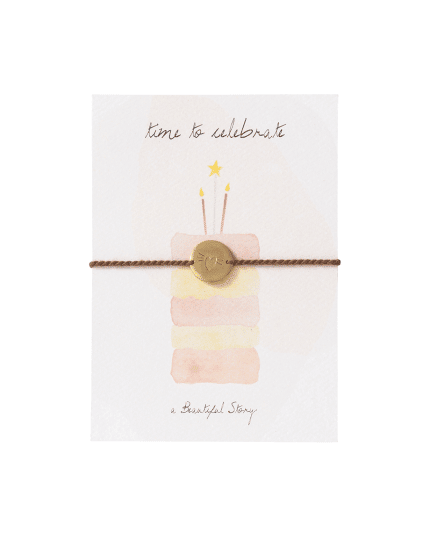 Verstuur de Jewelry Card Cake van A Beautiful Story als lief cadeau per post op de bijpassende kaart met taart-illustratie.