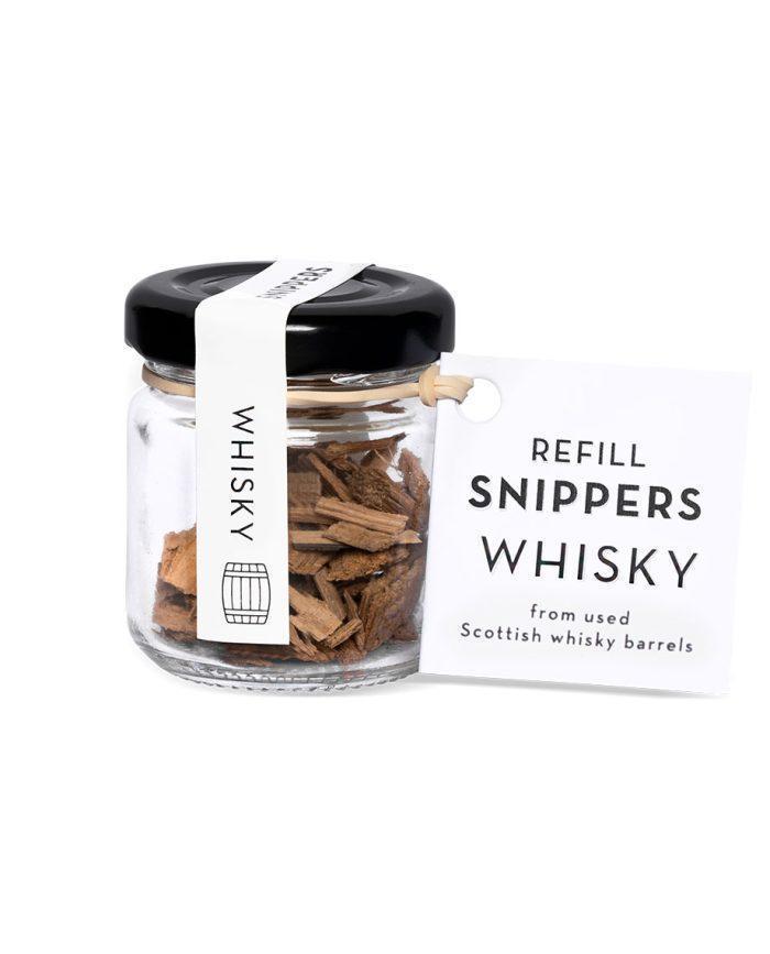 Met de refill whisky van Snippers maak je jouw favoriete drankje op een duurzame manier, gerijpt op hergebruikte vaten.