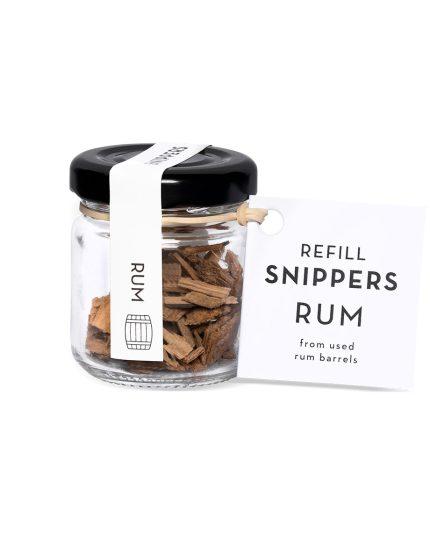 Met de refill Rum van Snippers maak je makkelijk je eigen duurzame drankje.