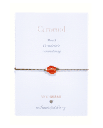 armband edelsteen Carneool mooiwaar x a beautiful story