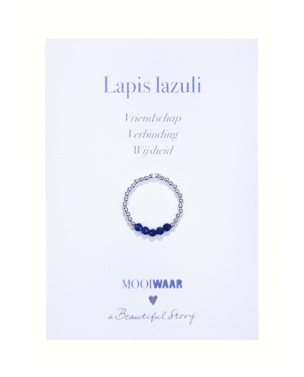 ring edelsteen Lapis Lazuli mooiwaar x a beautiful story