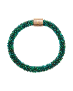 Roll on beaded bracelet groen van return to sender