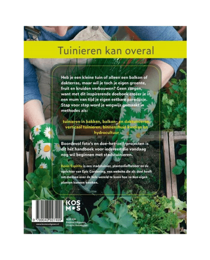 Urban Gardening Handboek achterkant
