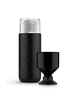 Dopper Insulated Blazing Black 1L met losse drinkbeker
